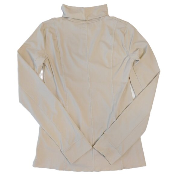 Solid Citizen Equestrian Hailey Turtleneck | UV Base-layer | Lt Tan | EUC | Lrg - Picture 2 of 8